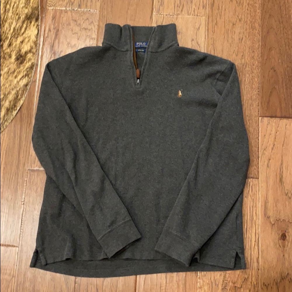 Polo RL QTR ZIP pullover